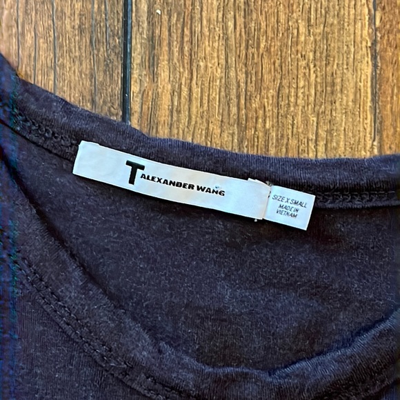 T by Alexander Wang long sleeve asymmetrical tube dress - Picture 5 of 6